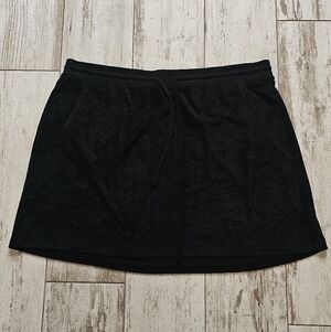 Torrid Terry Black Women's Casual Skirt 4 / 4X
